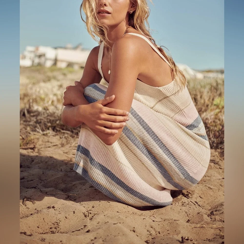 Z Supply Malibu Striped Knit Dress - Picture 3 of 13